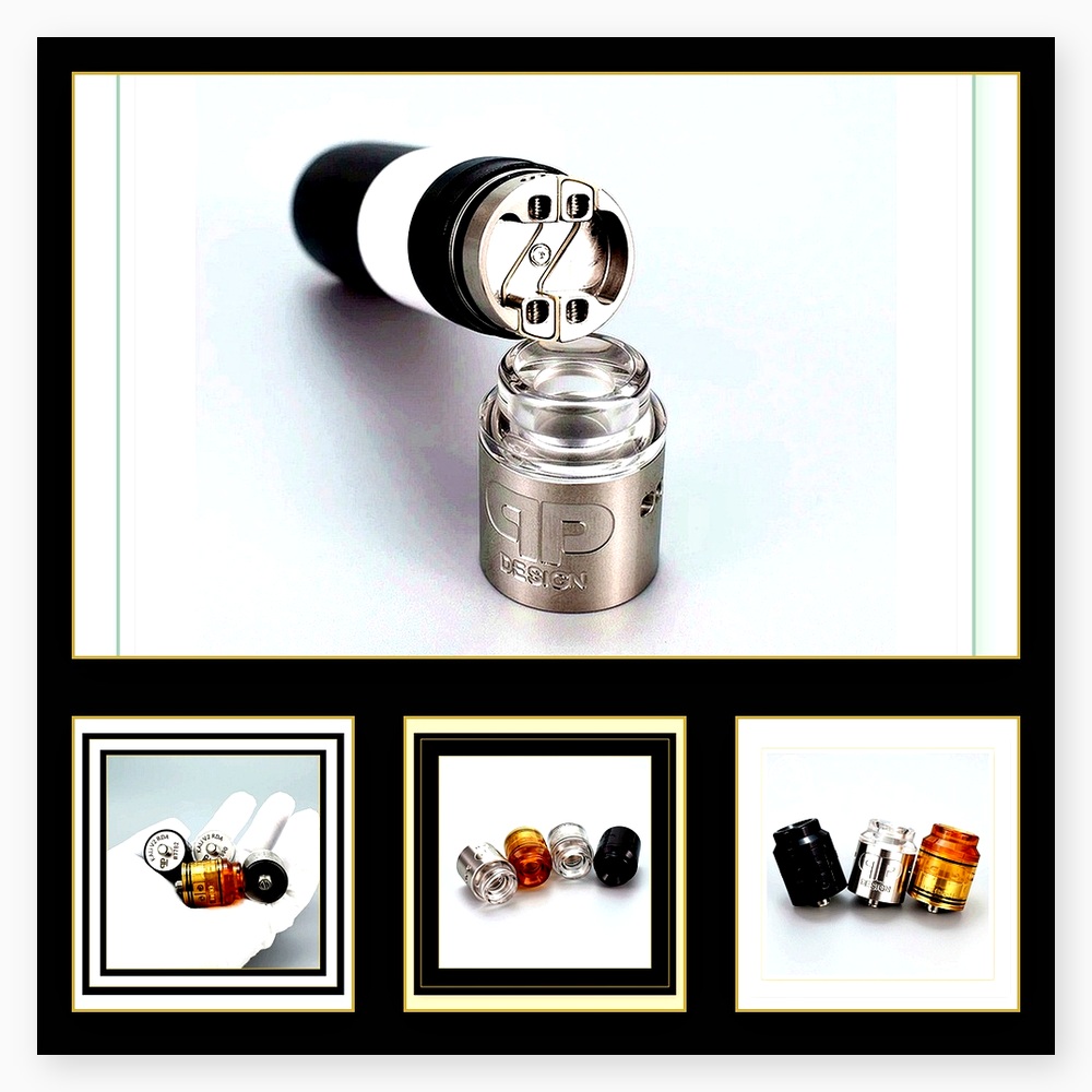Vape Coil Replacement - QP KALI V2 RDA 25mm 듀얼