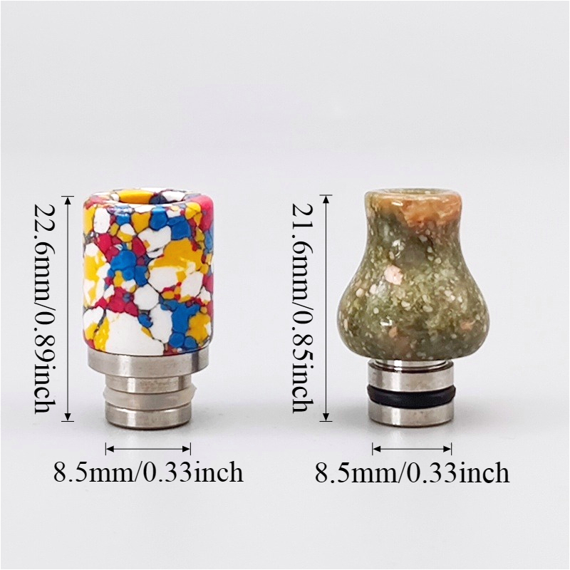 1피스 510 드립 팁 스테인레스 스틸 레진 모조 옥  - Drip Tip Resin 리뷰 및 가격