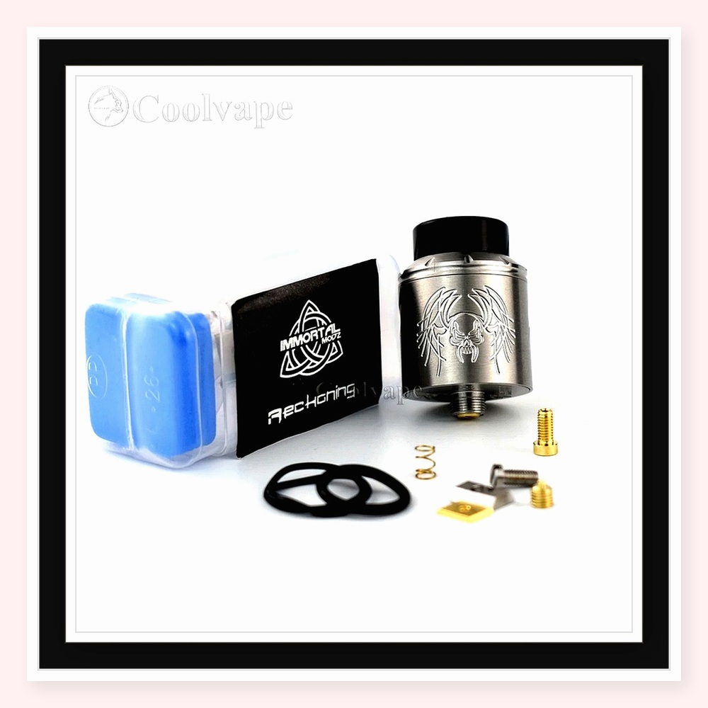 Wolfcoolvape Reckoning RDA 25m - Vape Coil Replacement 리뷰 및 가격