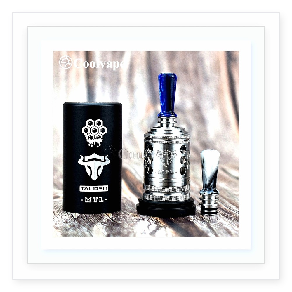 Tauren MTL RTA 510 드립 팁 - 전자담배 - Drip Tip Resin 리뷰 및 가격