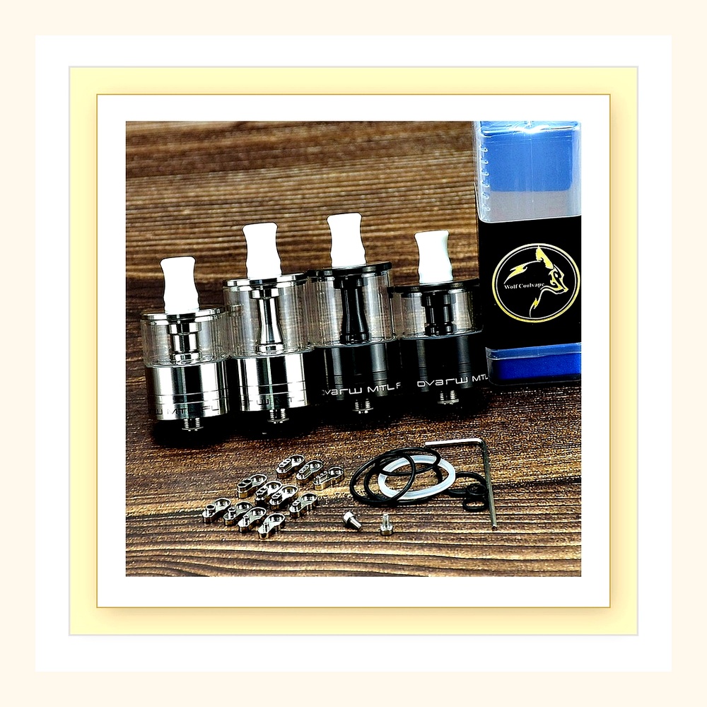 Dvarw MTL FL RTA 24mm 재구축 가능 분 - Vape Coil Replacement 리뷰 및 가격