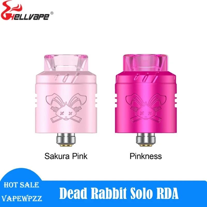 오리지널 헬베이프 데드 래빗 솔로 RDA 탱크 싱글 코 - Vape Coil Replacement 리뷰 및 가격