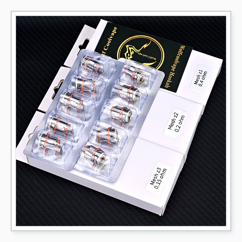 제우스 서브옴 탱크 교체용 코일 - Z1 Z2 메쉬 코 - Vape Coil Replacement 리뷰 및 가격